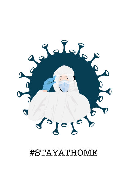 身着防护装备的医务工作者图片下载