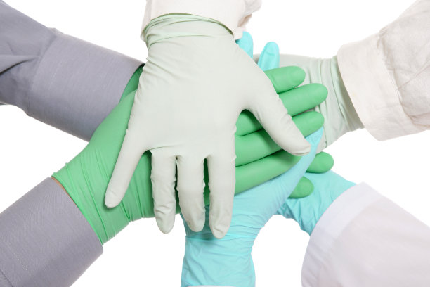 医生双手合一的理念图片下载