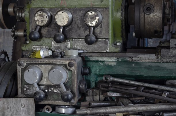 对旧机器设备的本地视角图片下载