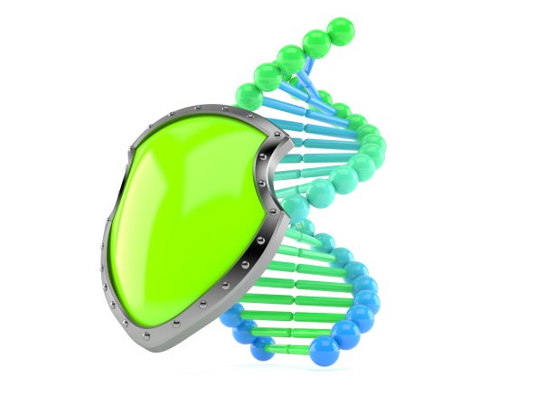 带保护屏障的DNA图片下载