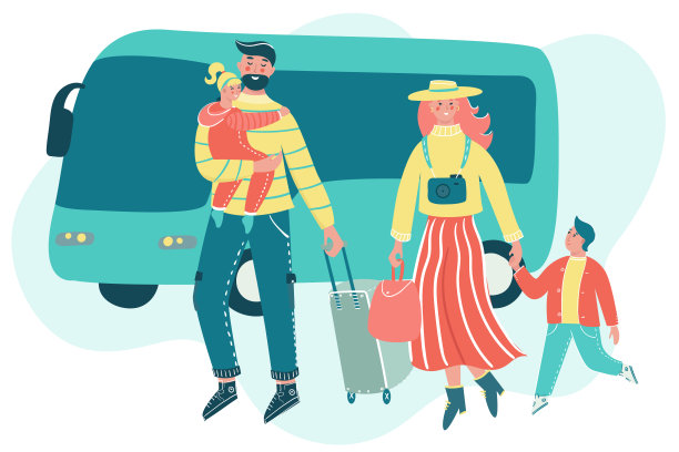 家庭旅行者图片下载
