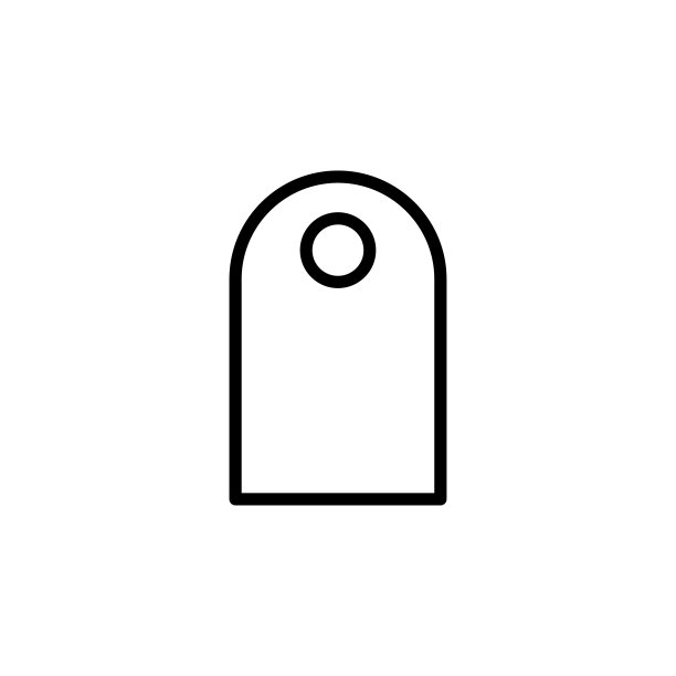 简约价格标签线性图标图片下载