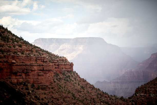 多雾的天空和云图片下载