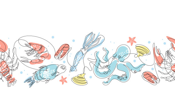 与海产品无缝搭配。鱼，虾，小龙虾，章鱼，鱼排，鱿鱼。图片下载