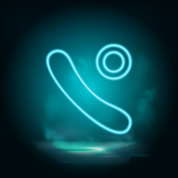 黄瓜，食物向量霓虹图标。食物蓝色霓虹插图。黄瓜，食物向量霓虹图标图片下载