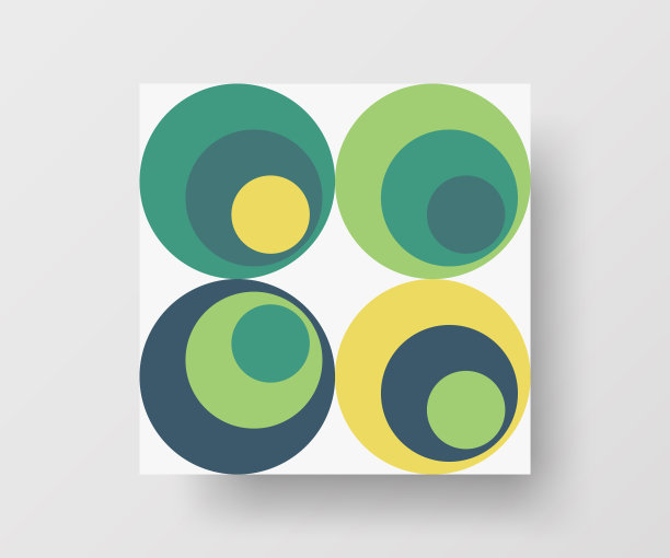 令人惊叹的商业广告矢量壁画艺术广场横幅模拟。现代企业抽象几何插画设计布局背景。公司标识四角纹理宣传册模板。图片下载