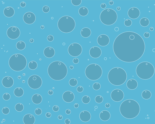 水中气泡的图解图片下载