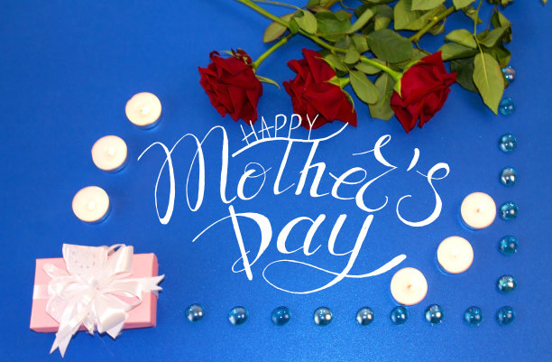 印有文字的母亲节卡片图片下载