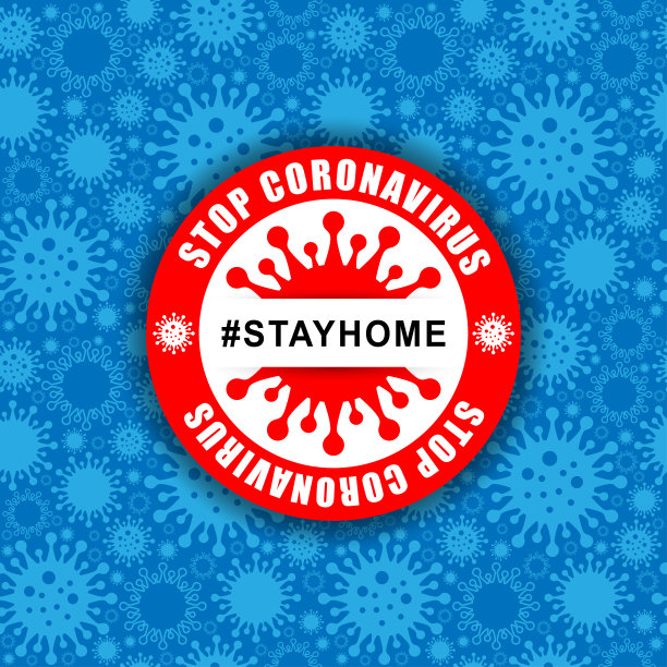 医院、医疗机构冠状病毒宣传banner，细菌细胞图标和海报图片下载