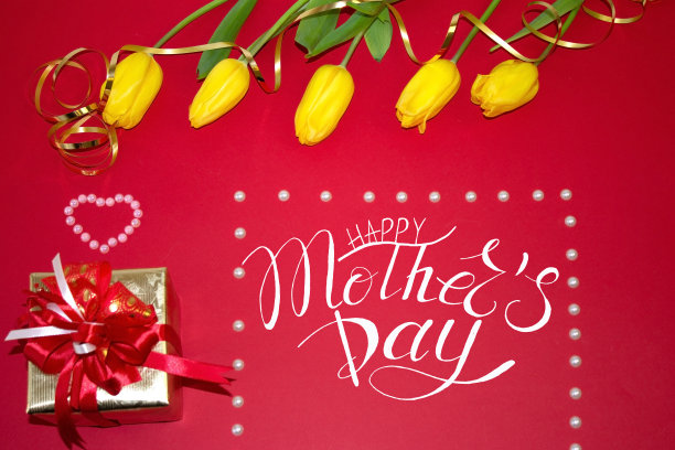 印有文字的母亲节卡片图片下载