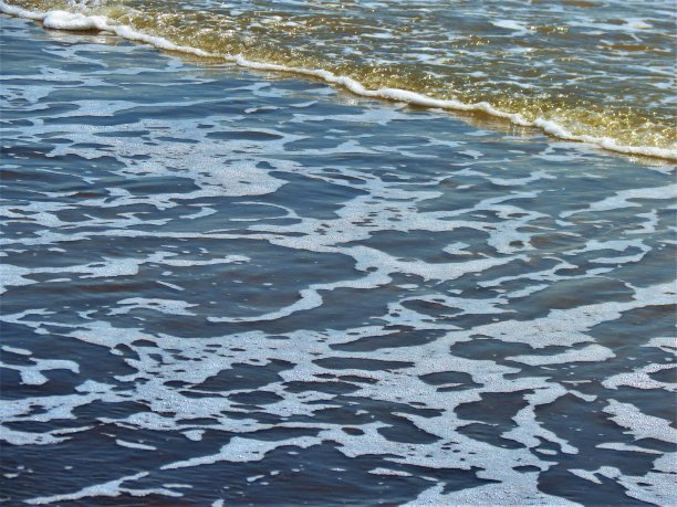 沙滩和海浪。图片下载