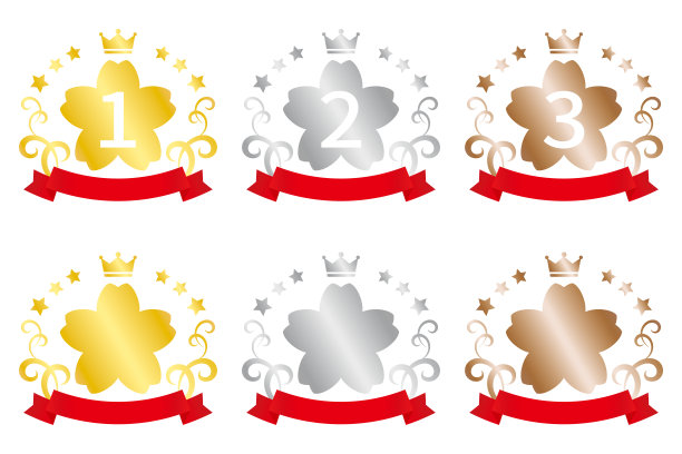 一组排名图标图片下载