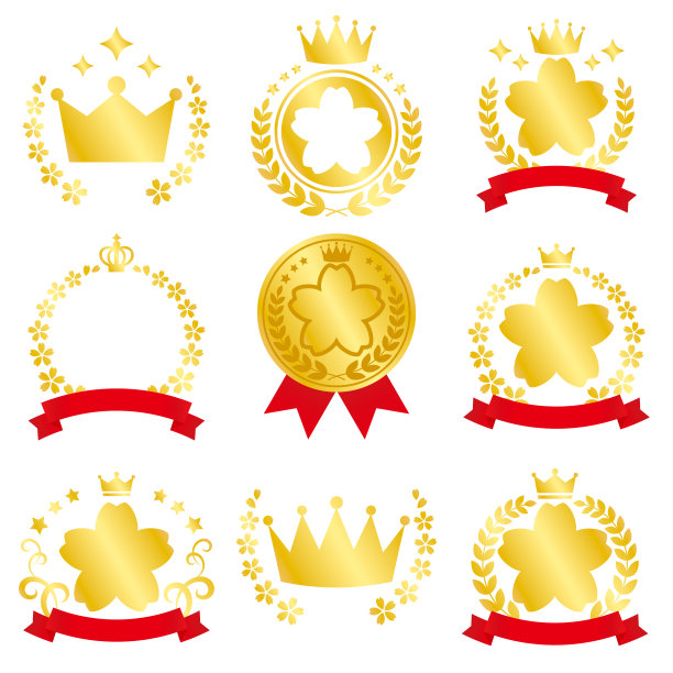 一组排名图标图片下载