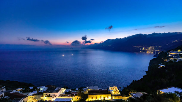 晚上海岸图片下载