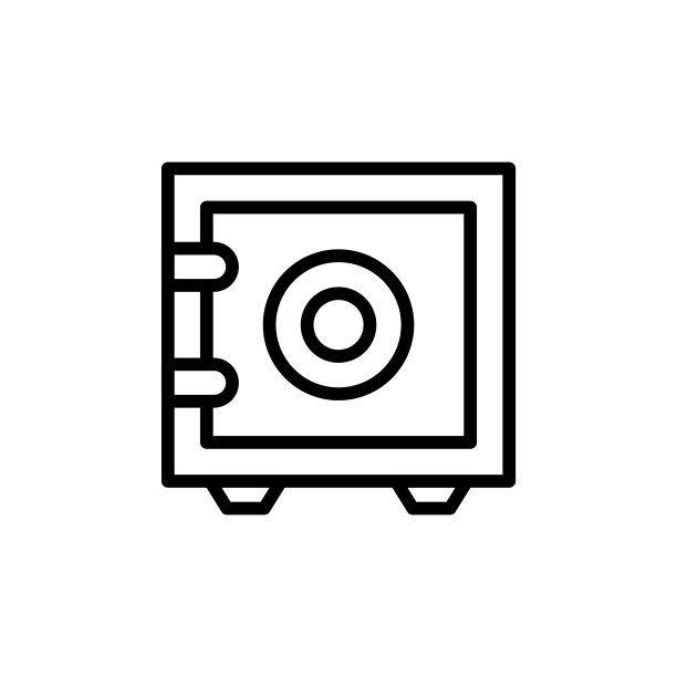 简约安全线型图标图片下载