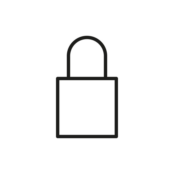简约锁线图标图片下载
