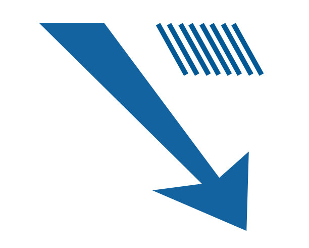 向下箭头矢量图，股市，崩盘图片下载