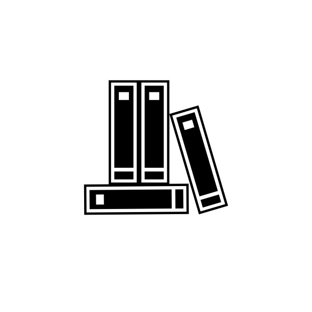 书。vector简单的现代图标设计插图。图片下载