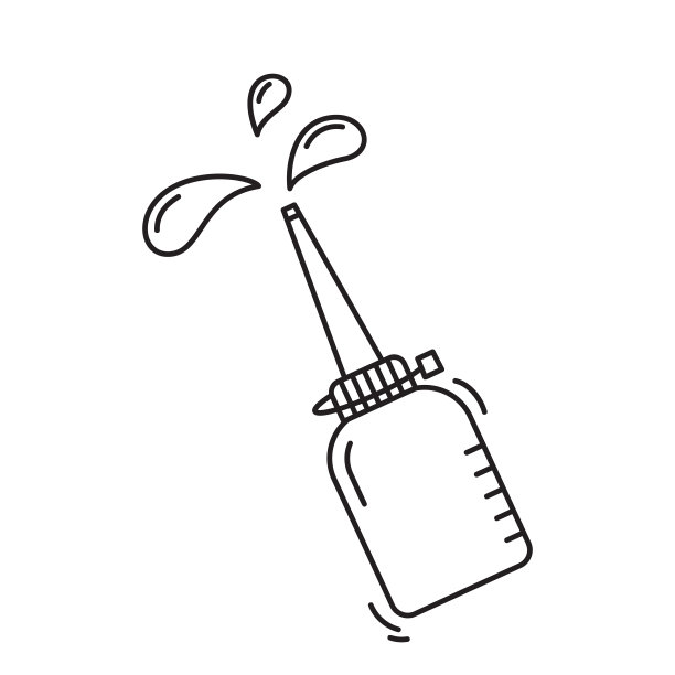 滴油器掉落，液滴飞溅图片下载