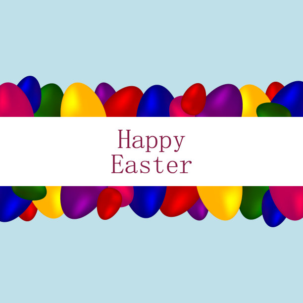 收集五颜六色的鸡蛋图片下载