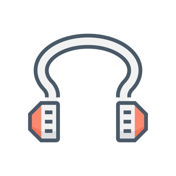 御寒耳罩黑色图标图片下载