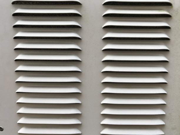 百叶板金属面板特写图片下载