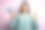 年轻美丽的西班牙妇女拿着纸飞机和通信和旅行信息惊讶与一个想法或问题指向幸福的脸手指，第一图片下载