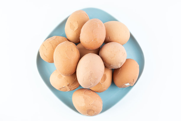 破碎的煮鸡蛋图片下载