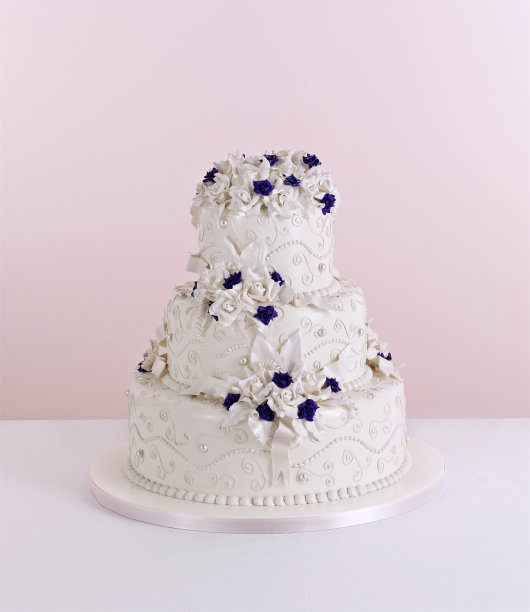 优雅的婚礼蛋糕图片下载