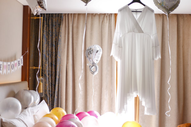 婚纱，婚礼准备图片下载