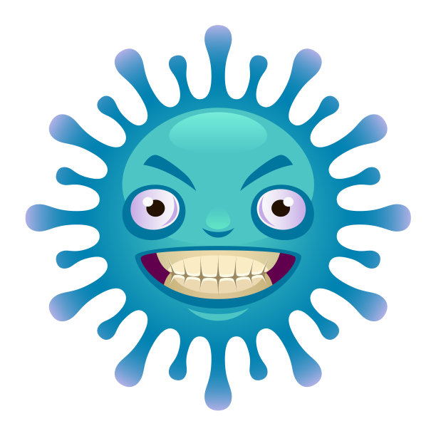 愤怒的冠状病毒图片下载