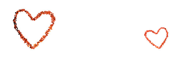 红色的大心脏。图片下载