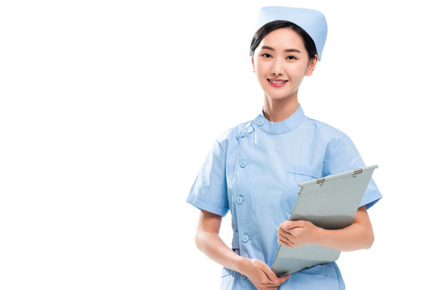 青年女护士肖像图片下载