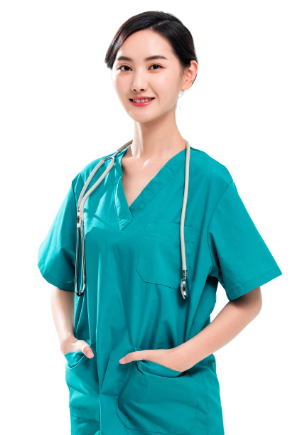 青年女医生肖像图片下载