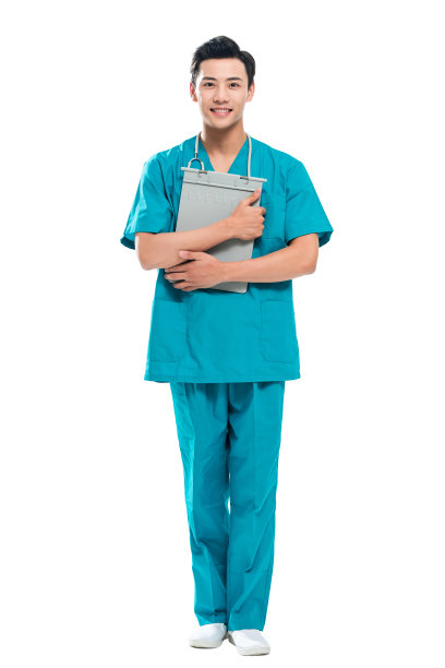 青年男医生肖像图片下载