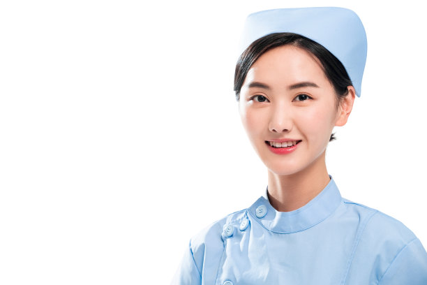 青年女护士肖像图片下载