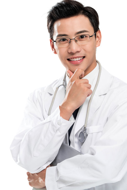 青年男医生肖像图片下载