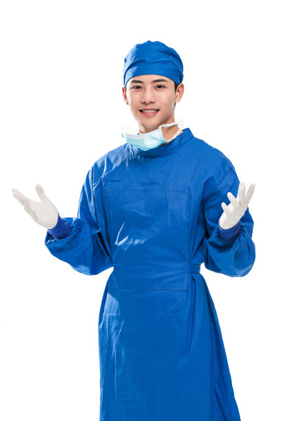 穿手术衣的男医生图片下载