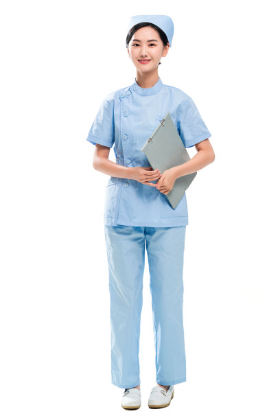 青年女护士肖像图片下载