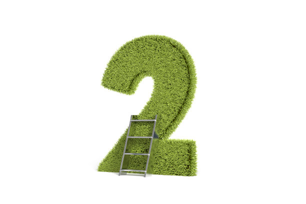3D渲染绿色颜色数字2与银色阶梯图片下载
