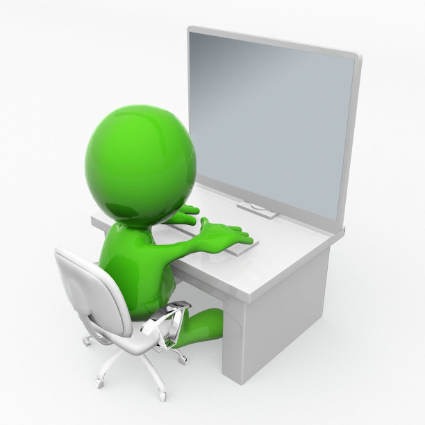 玩3d吉祥物视频游戏3d插图图片下载