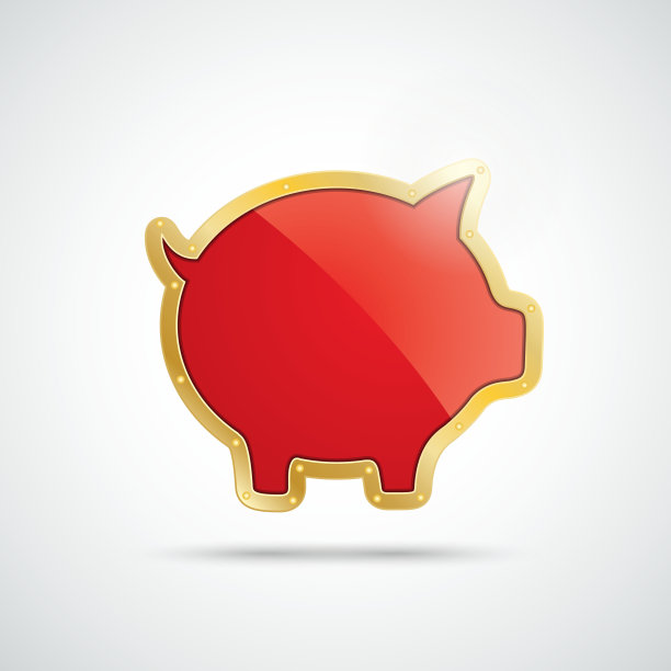 金色的储蓄罐图片下载