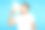 贪婪和金钱。年轻的商人穿着休闲的白色t恤，闻着欧元钞票，神情愉悦图片下载