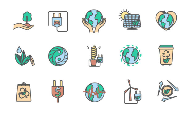 生态环保，健康地球系列图片下载