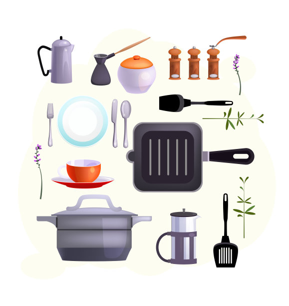 厨房设备图标图片下载