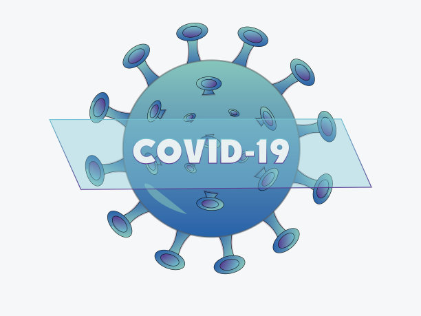 白色背景上的冠状病毒细胞图标向量设计图片下载