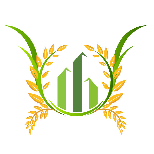 小麦统计符号或图标模板图片下载