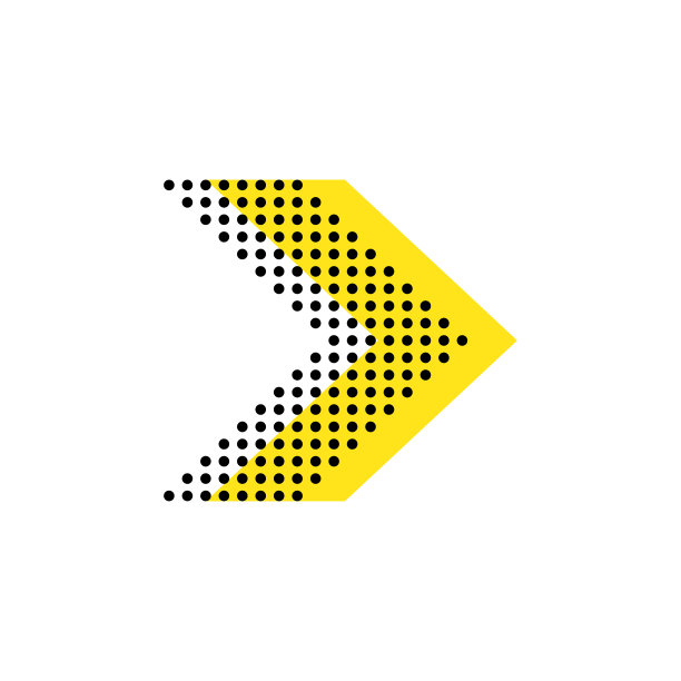 箭头平面矢量孤立方向插图。点形图标概念设计。图片下载