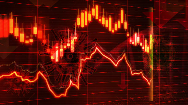 证券交易所的下跌图片下载