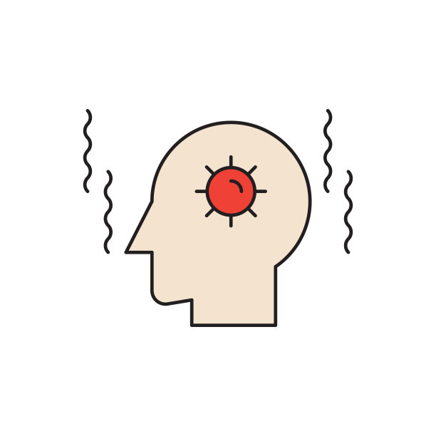 冠状病毒covid - 19症状向量图标符号孤立在白色背景上图片下载